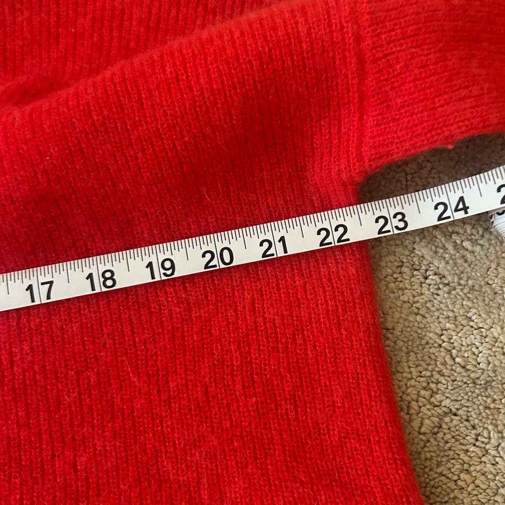 Red Gaspard cardigan - Picture 7 of 8
